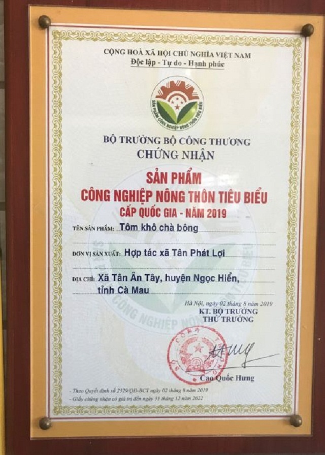  - Hợp Tác Xã Tân Phát Lợi